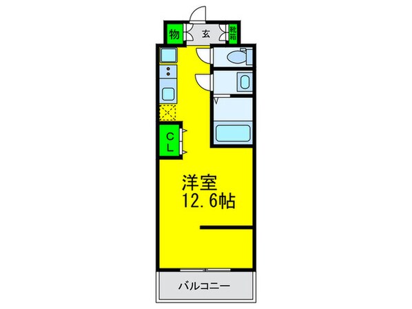 ヴェルドミール花園の物件間取画像